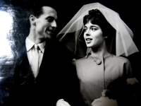 Wedding with Vladimír Navrátil on 13 October 1961 in Prague