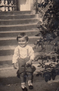 Milan Vybiral's childhood in Soběšovice, 1935