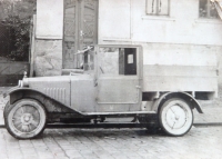 Stanislav Dvořák's truck