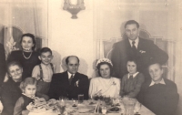 The wedding of Vlasta and František (the brother of the witness's father)

