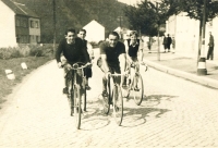 On a ride with friends 1942