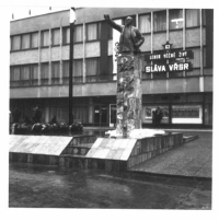 Statue of Lenin in Kyjov