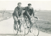 Erich with his friend Josef 1944