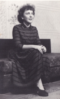 Jaroslava Kovaříková in 1958