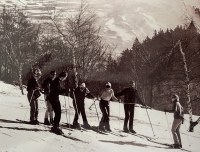 Adult team of Jaroslav Škaloud, Jáchymov, 1974