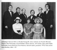 Founding members of Societas incognitorum eruditorum (1976).
Photograph from Dominik Melichar's book "The Taming of the Monsters of Ignorance"