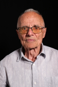 Jan Brumovsky during filming