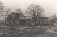 Underground house in Krašovice, condition at purchase, 1975