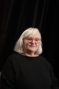 Ivana Šteflová during filming, 2025