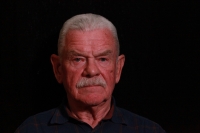 Jiří Juřena during the filming for Memory of Nationa,  March 22, 2025, Jeseník