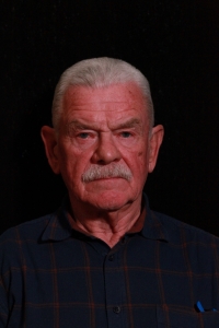 Jiří Juřena during the filming for Memory of Nations, March 22, 2025, Jeseník