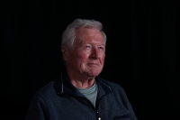 Jaromír Gebas during the filming for Memory of Nations in 2025