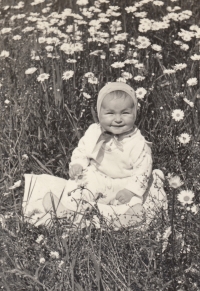 Irena Hirai as a toddler