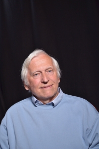 Tomáš Bochořák during recording