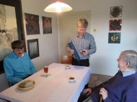 The Joža Plečnik Award ceremony at Alexander Skalický's home in 2019