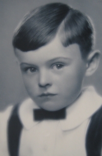 Alexandr Skalický in 1935, photo taken in Josefov