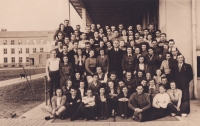 Sokol members from Boskovice in 1946