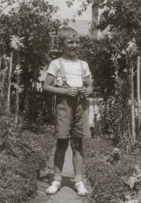 Jarek Kimlička, friend from Slovak Zohor, 1938