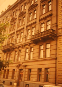 House on Janáček Embankment, Prague, about 1984