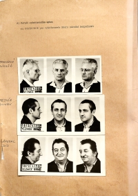 Investigation file: Zdeněk Pokorný, Jaroslav Mezník, Alois Vroubal, Brno, 1972, V 12672 BN