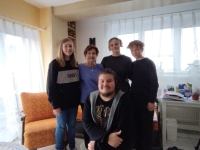 With the team from the Stories of Our Neighbours project