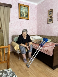 In his house in Vlčnov, 2025