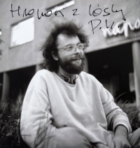 Petr Hromádka. Photo Petr Kulhánek, 1988