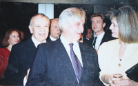 Jiří Dienstbier Sr. and Kateřina Willigová Frodlová, Embassy of the Czech Republic in London, 1990s