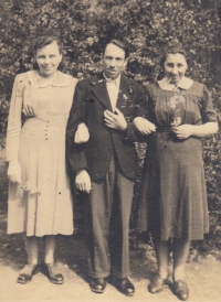 Siblings of Adolf Köpf's mother, Rosina Köpf in 1950, deported to Hesse