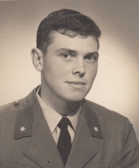 Adolf Köpf at the military service in 1952