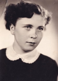 Jaroslava Kovaříková in 1958
