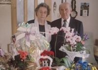 The Motz couple, Golden Wedding, 2004
