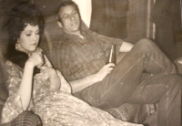 Pavlína Filipovská and Jiří Frodl, early 1970s