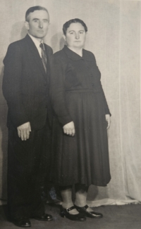 Josef and Cecilie Fick, parents of Vladimír Ficek, 1950s in Czechoslovakia