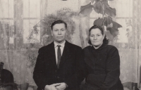 Frída Ficková's parents 2nd half of the 1950s, Czechoslovakia