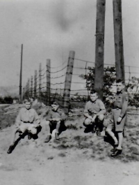 Scout camp, 1945