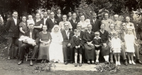 Wedding of the witness´s parents Anna and Jaroslav Liška, Argentina, 1937