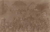 Chyše, square, undated