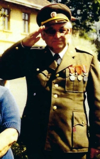 Major Zdeněk Böhm, witness´s father