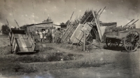 Cartwright workshop of uncle Josef Prchlík, Argentina, 1940s