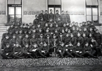 Father's unit during military service in the Czechoslovak Army, mid-1930s
