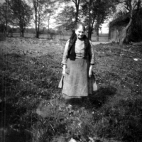 Anna Macečková's mother Emílie Benešová wearing a katsamayka and letnitse