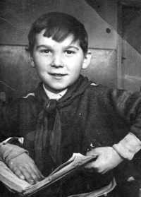 Anna Macečková's nephew as a Pioneer