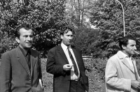 Anna Marková's husband on the right