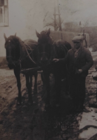 Marie Dáňová's father František Nejedlý, undated