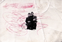 Erhard Pluške with wife Marta