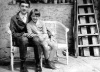 Jiří Tieftrunk and sister Vlasta