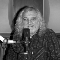 In the studio at Czech Radio in Ostrava, 2011