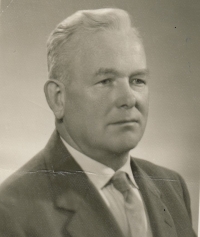 Vilém Juřena, father of Jiří Juřena, 1960s, Jeseník