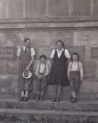 Böhm family on a trip
